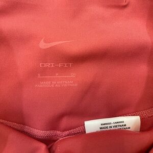 Blush pink nike leggings, small